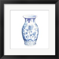 Framed 'Ginger Jar II on White' border=