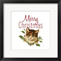 Framed Cat Christmas 4
