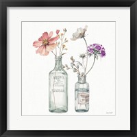 A Country Weekend X v2 with Purple Framed Print
