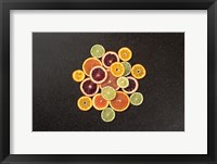 Citrus Drama II Framed Print