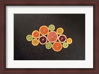 Framed Citrus Drama I