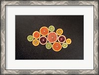 Framed Citrus Drama I