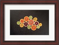 Framed Citrus Drama I