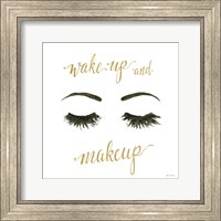 Framed Wake Up and Make Up I