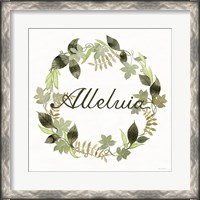 Framed Wreath with Words III