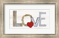 Framed Rustic Valentine Love