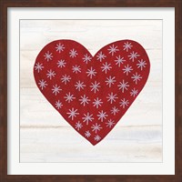 Framed Rustic Valentine Heart II