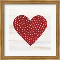 Framed Rustic Valentine Heart I