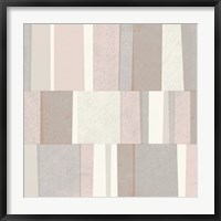 Framed Blush Abstract
