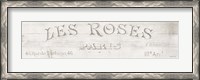 Framed French Roses VII