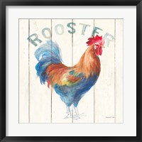 Framed Rooster