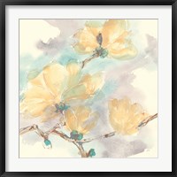 Framed Magnolias in White II