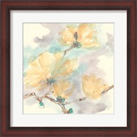 Framed 'Magnolias in White II' border=