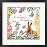 Easter Garden III Framed Print