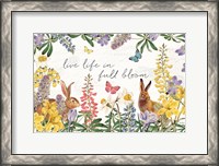 Framed Easter Garden I