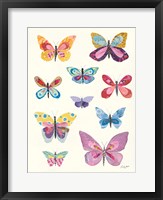 Framed Butterfly Charts II