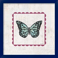 Framed 'Butterfly Stamp Bright' border=