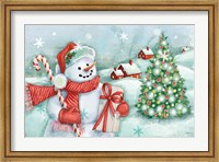 Framed Classic Snowmen I