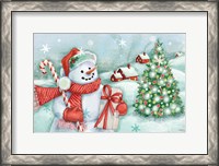 Framed Classic Snowmen I