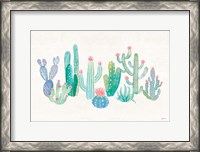 Framed Bohemian Cactus I