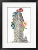 Framed Floral Flat Iron