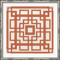 Framed Maze Motif IX