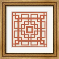 Framed Maze Motif IX