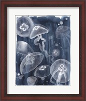 Framed Moon Jellies I