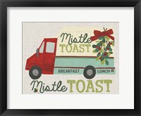 Food Truck Holidays III Framed Print