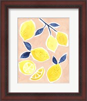 Framed 'Lemon Love I' border=