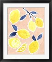 Framed 'Lemon Love I' border=