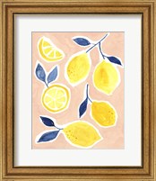Framed 'Lemon Love II' border=