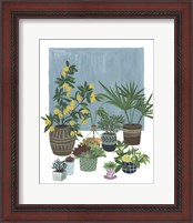 Framed 'Portrait of Plants II' border=