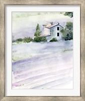 Framed Lavender Fields II