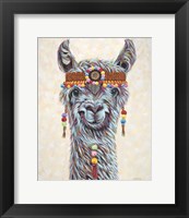 Framed Hippie Llama I