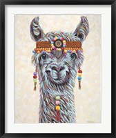 Framed Hippie Llama I