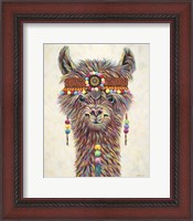 Framed Hippie Llama II