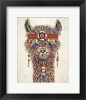 Framed Hippie Llama II