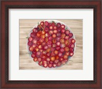 Framed Bowls of Fruit IV