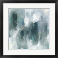 Teal Tempest I Framed Print