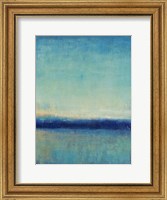 Framed Blue Horizon II