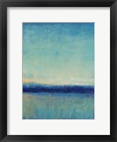 Blue Horizon II Framed Print