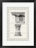 Column Overlay I Framed Print