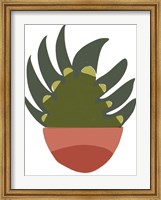 Framed Mod Cactus IX
