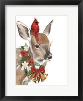 Yuletide Darling I Framed Print