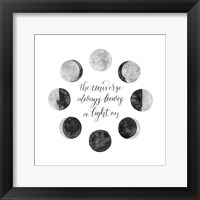 Ode to the Moon I Framed Print