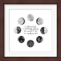 Framed Ode to the Moon II