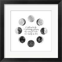 Framed Ode to the Moon II