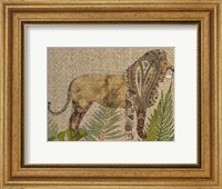 Framed Rattan Jungle I