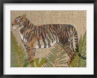 Framed Rattan Jungle II